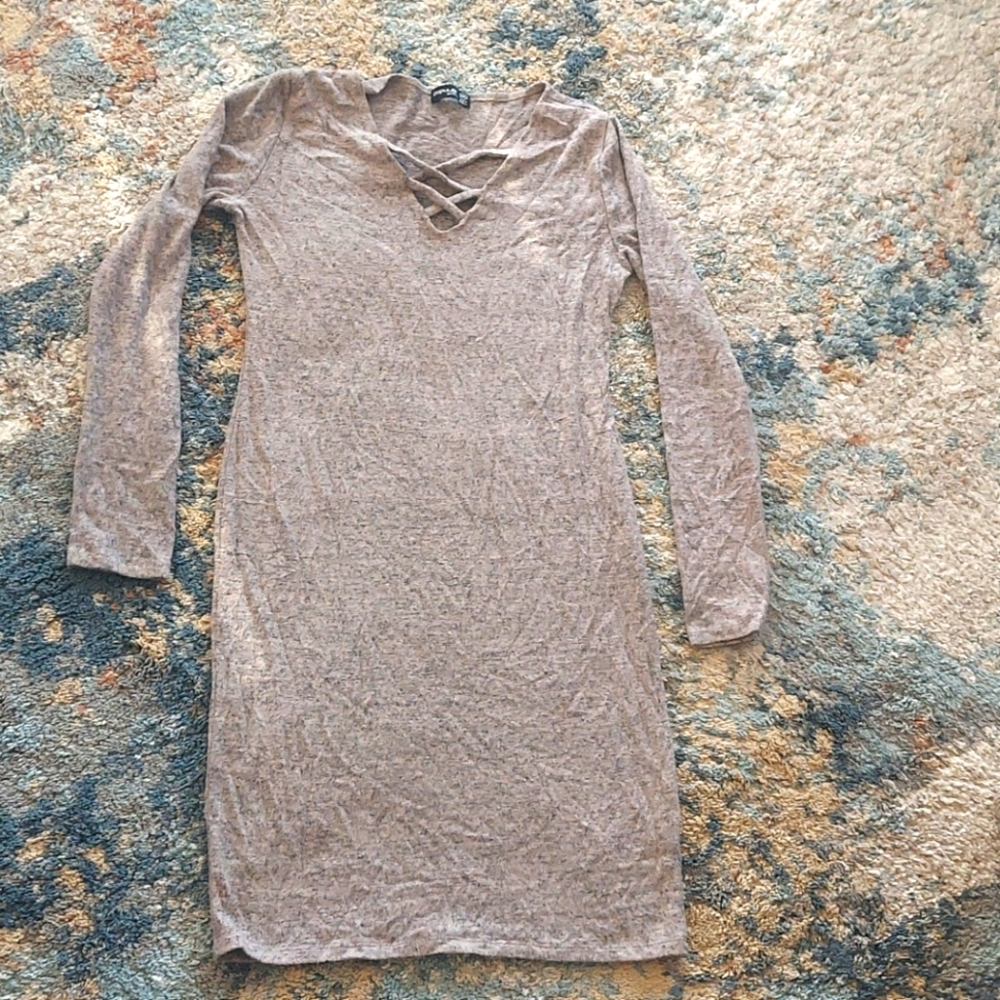 Tan dress